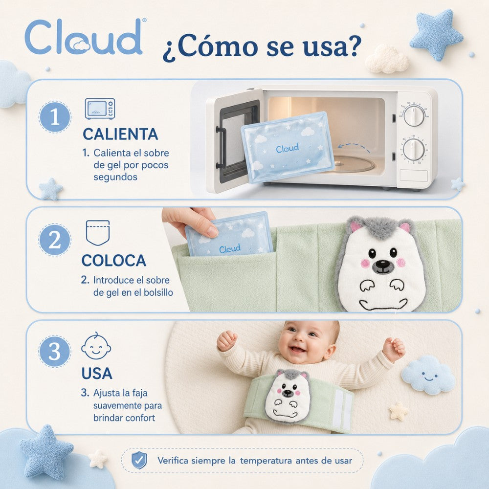 Cloud Calm - Fajita para bebés 👶🏻☁️